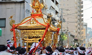 Tenjin Festival portable shrine