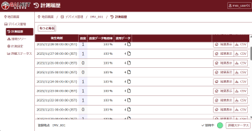 S-QUBE_Cloud Integration_History Display Screen